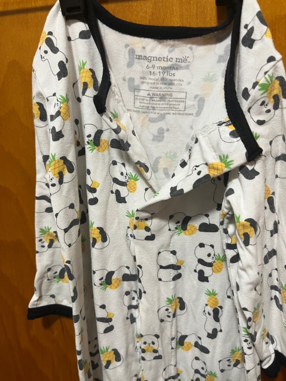 Magnetic Me Panda with Pineapple Print BodySuit - Picture 3 of 7
